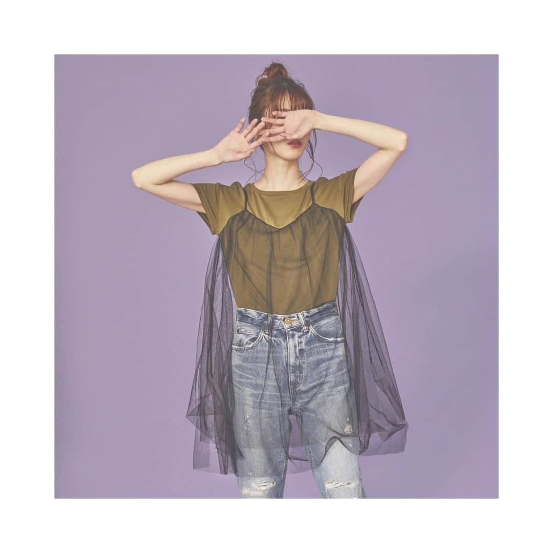 コレカウのインスタグラム：「ㅤㅤㅤㅤㅤㅤㅤㅤㅤㅤㅤㅤㅤ Recommend Tシャツの様にラフに着られるのにオシャレなシリーズ✨ ㅤㅤㅤㅤㅤㅤㅤㅤㅤㅤㅤㅤㅤ Nora Lily チュールキャミ トップ　¥7,689(in tax) ㅤㅤㅤㅤㅤㅤㅤㅤㅤㅤㅤㅤㅤ ㅤㅤㅤㅤㅤㅤㅤㅤㅤㅤㅤㅤㅤ ㅤㅤㅤㅤㅤㅤㅤㅤㅤㅤㅤㅤㅤ ㅤㅤㅤㅤㅤㅤㅤㅤㅤㅤㅤㅤㅤ  #シアー素材 #Tシャツ #透け感 #レイヤード #レイヤードコーデ #褒められコーデ ＃#楽におしゃれする #白T #ホワイトコーデ #カジュアルファッション #NoraLily #instafashion #summerfashion  #ladysfashion #perky_room #韓国ファッション #夏コーデ #シンプルコーデ #大人カジュアル #大人女子 #カジュアルコーデ #サマーコーデ #fashion #chao_app #zozotown」
