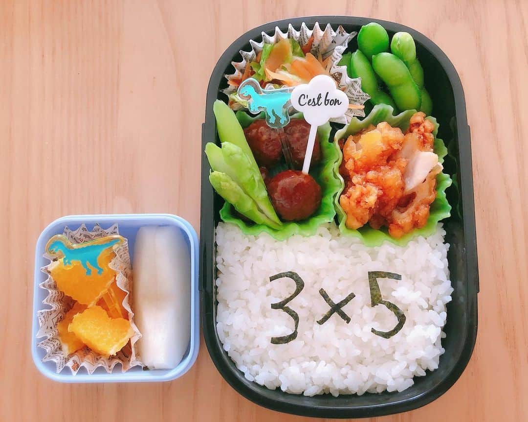 折原みかさんのインスタグラム写真 折原みかinstagram 学童弁当 夏休み かけ算弁当 嫌がらせ弁当 キャラ弁卒業 小学2年生 男の子のママ 8月4日 17時53分 Mikaorihara