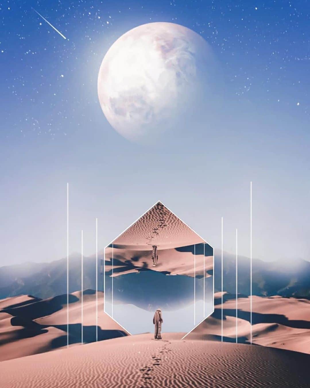Shapicalさんのインスタグラム写真 - (ShapicalInstagram)「Cosmic edit by @_pistachio0702_ 🤩🌚  App - Shapical X」8月4日 18時12分 - shapical