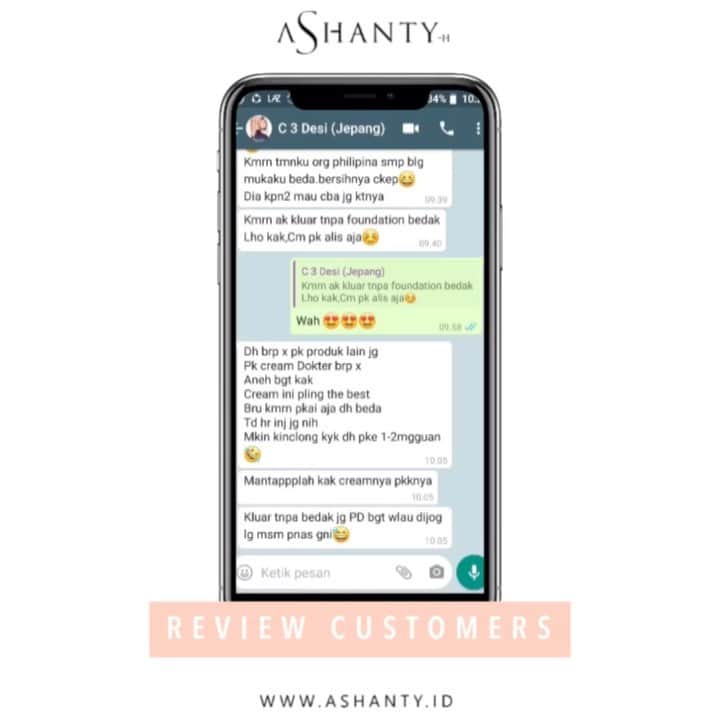 ASHANTY BEAUTY CREAM OFFICIALのインスタグラム：「Review Customers yang sudah menggunakan Cream Series by Ashanty. Wajah terasa lebih sehat, bersih, cerah dan berseri 🤍  _____________________________ Informasi dan pemesanan  Ashanty Beauty Cream Chat Via WA: 087778489900 WA: 081293823950 WaA: 085781140354 WA: 081287388885 ⚡️ Fast Respons Click Link On Bio Instagram @ashantyid ❣️ ______________________________ #ashantybeautycream #creamashanty #skincareashanty #skincare #skincareartis #skincarelokal #creamwajah #creamperawatanwajah #obatjerawat #jerawat #kosmetik #krimwajah #creamwajah #whiteningcream #ashantyid #ashanty #ahha #kepastian #aurelhermansyah」