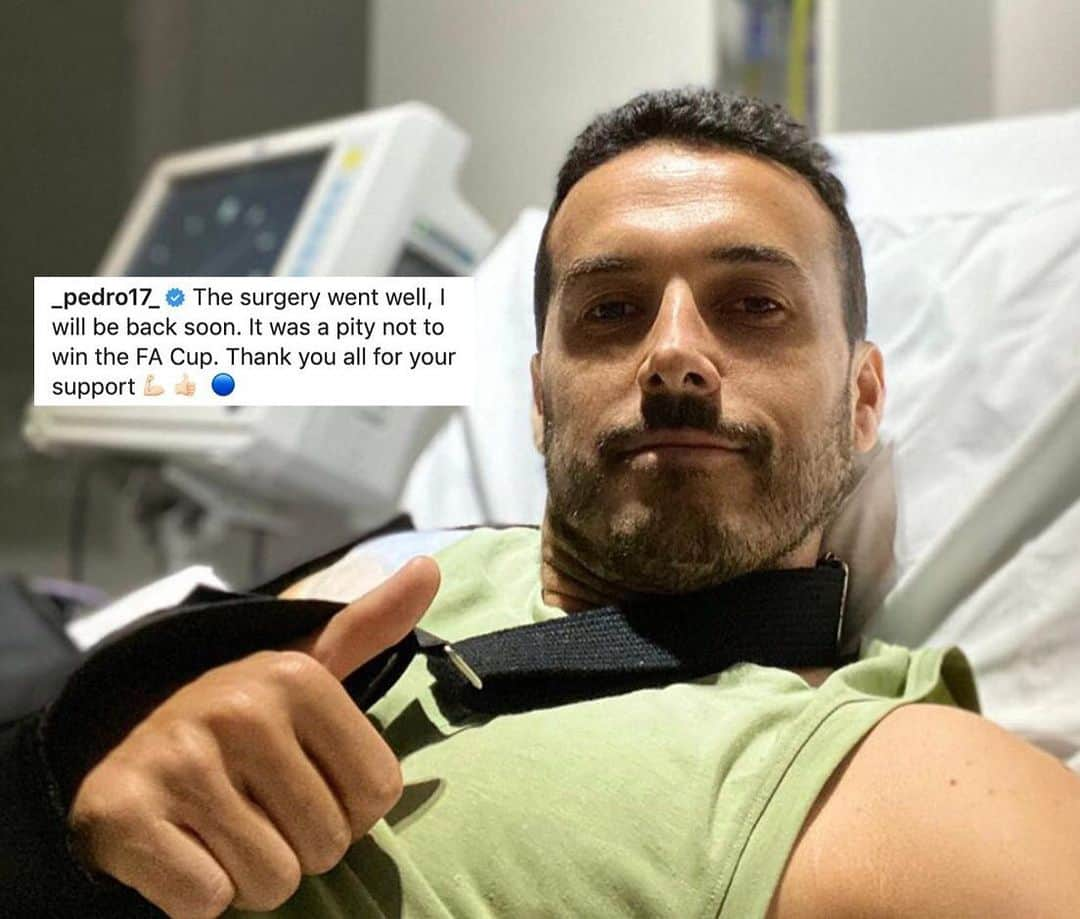 チェルシーFCさんのインスタグラム写真 - (チェルシーFCInstagram)「Sending our best wishes for a speedy recovery, @_Pedro17_! 💙 #CFC #Chelsea」8月4日 19時25分 - chelseafc