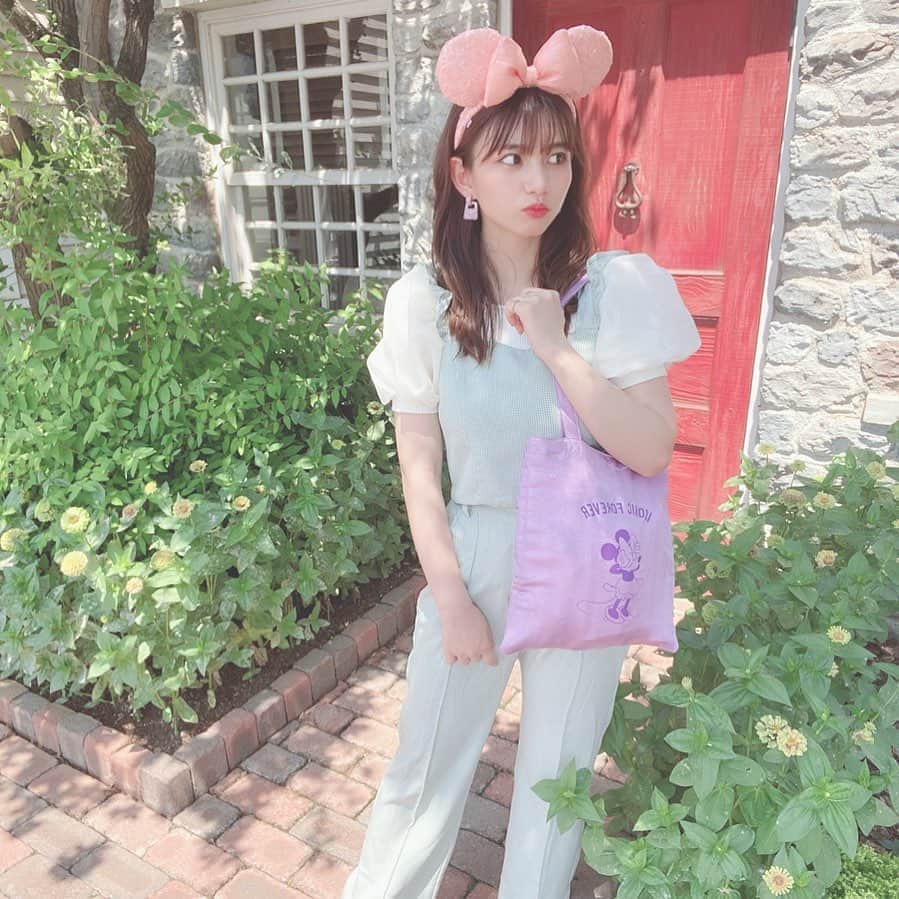 本田夕歩さんのインスタグラム写真 本田夕歩instagram ミニーちゃんづくし 服もトートバッグもおｎｅｗ かわい 東京ディズニーシー Tokyodisneysea ディズニーコーデ ミニーコーデ ミニーマウス ミニーちゃんコーデ トートバック Accommode 8月4日 19時