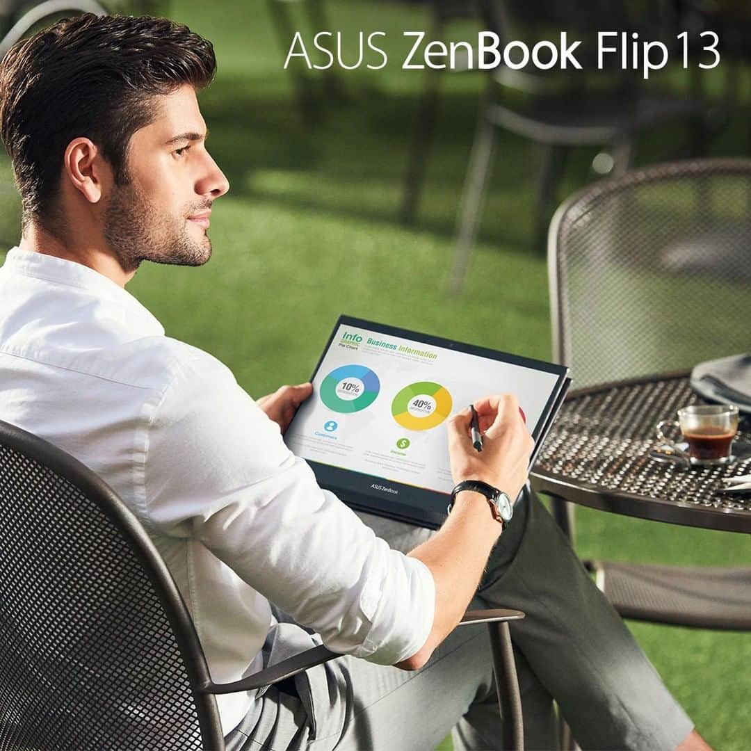 ASUSさんのインスタグラム写真 - (ASUSInstagram)「#ZenBook Flip 13 has an optional #ASUS Pen that's perfect for note-taking, drawing and editing.」8月4日 19時40分 - asus
