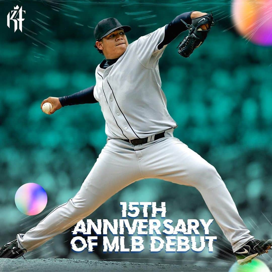 フェリックス・ヘルナンデスのインスタグラム：「🟢🟢🟢 • • • • #beisbol #baseball #sports #kf34 #felixhernandez #arepapower #venezuela #pitcher #nikediamond」