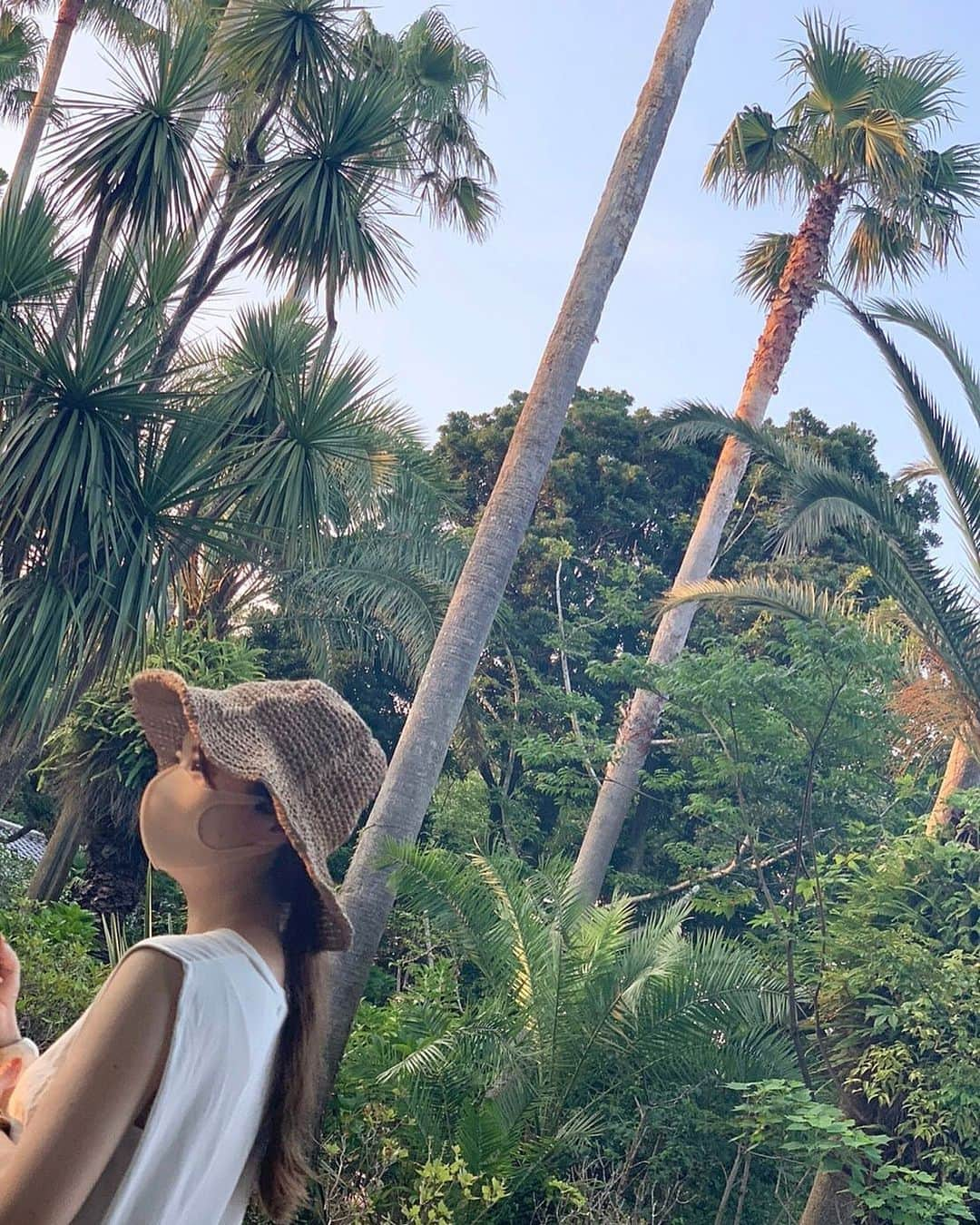 miho uesugiさんのインスタグラム写真 - (miho uesugiInstagram)「🌴🌴🌴  ㅤㅤㅤㅤㅤㅤㅤㅤㅤㅤㅤㅤㅤ #Kastane のハットです。 日焼け対策に最適！」8月4日 22時59分 - uepoooning