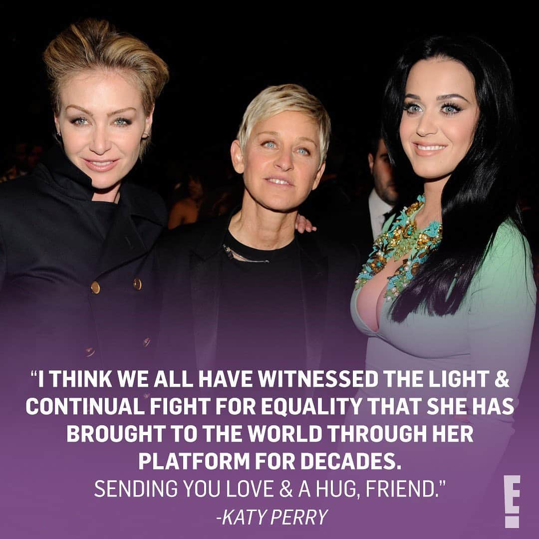 E! Onlineさんのインスタグラム写真 - (E! OnlineInstagram)「Katy Perry is sticking up for Ellen DeGeneres amid the backlash she and The Ellen show have received by former and current employees. Head to the link in our bio for what she had to say about her experience with Ellen. (📷: Getty)」8月5日 0時16分 - enews