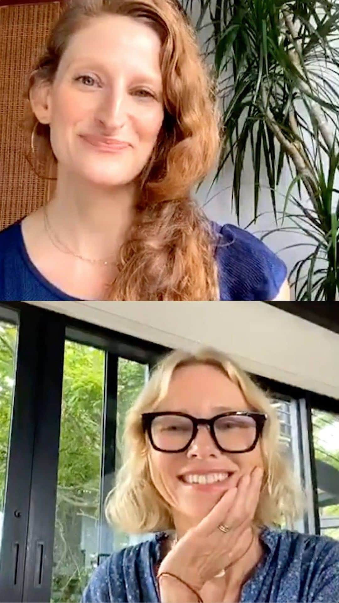 Fashion Weekのインスタグラム：「Actor and @ondabeautynyc co-founder @naomiwatts sits down with celebrity makeup artist @kateydenno to share how they discovered green beauty, some of their favorite green beauty brands and at-home beauty recipes to DIY from home.」