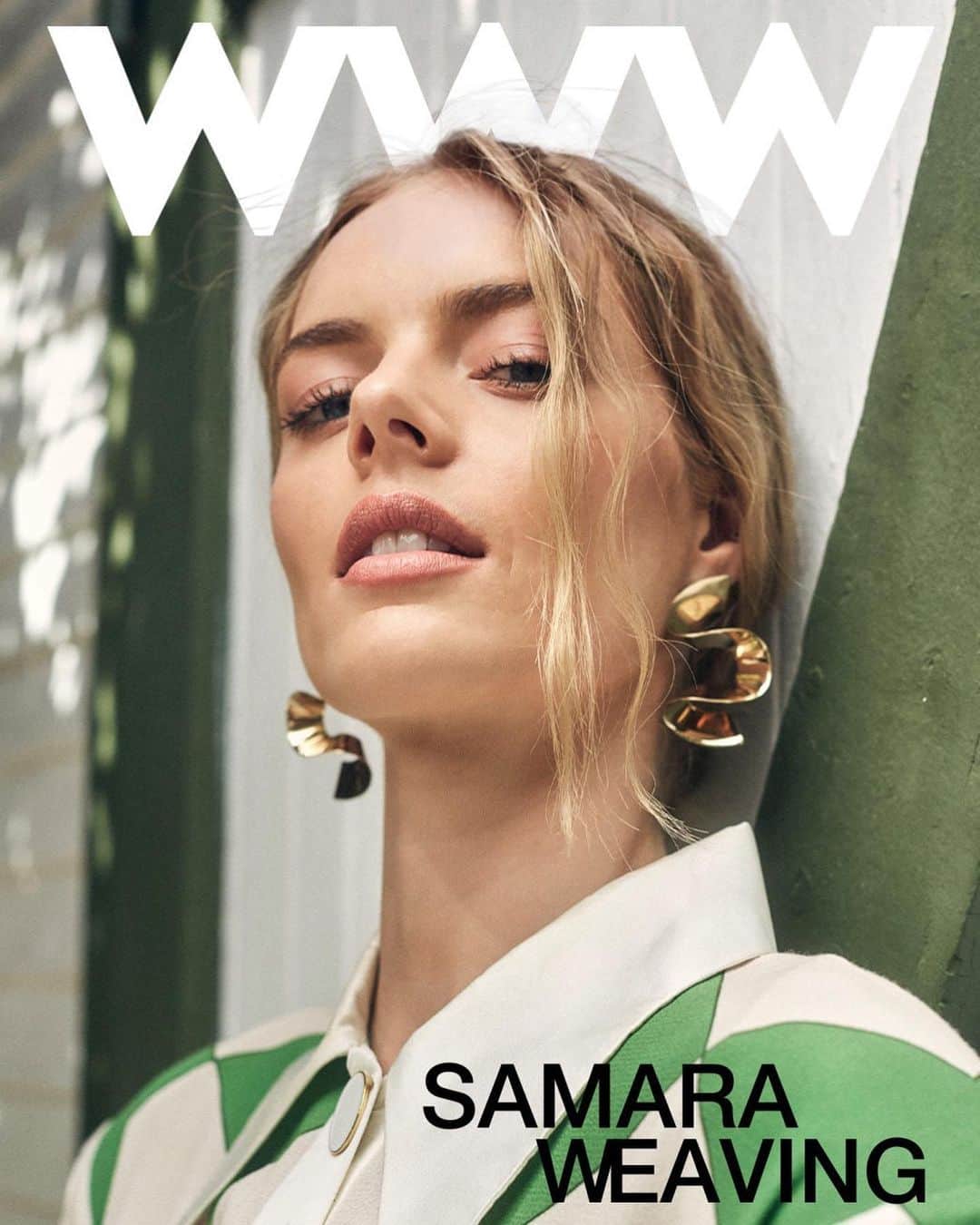 WHO WHAT WEARさんのインスタグラム写真 - (WHO WHAT WEARInstagram)「From @hollywoodnetflix to next month's highly anticipated return of the Bill and Ted franchise with @billandted3, Samara Weaving (@samweaving) is making a big splash across screens this season. We caught up with the actress for our August cover story—link in bio!  photo: @justinflewaway stylist: @laurenegg hair: @clarissanya makeup: @allanface writer: @anna__laplaca」8月5日 1時45分 - whowhatwear