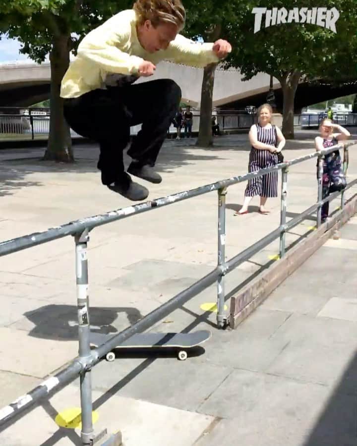 スラッシャーのインスタグラム：「🎡 @casperbrooker x @longlivesouthbank 🎡 Filmed by @jacobelliottharris」