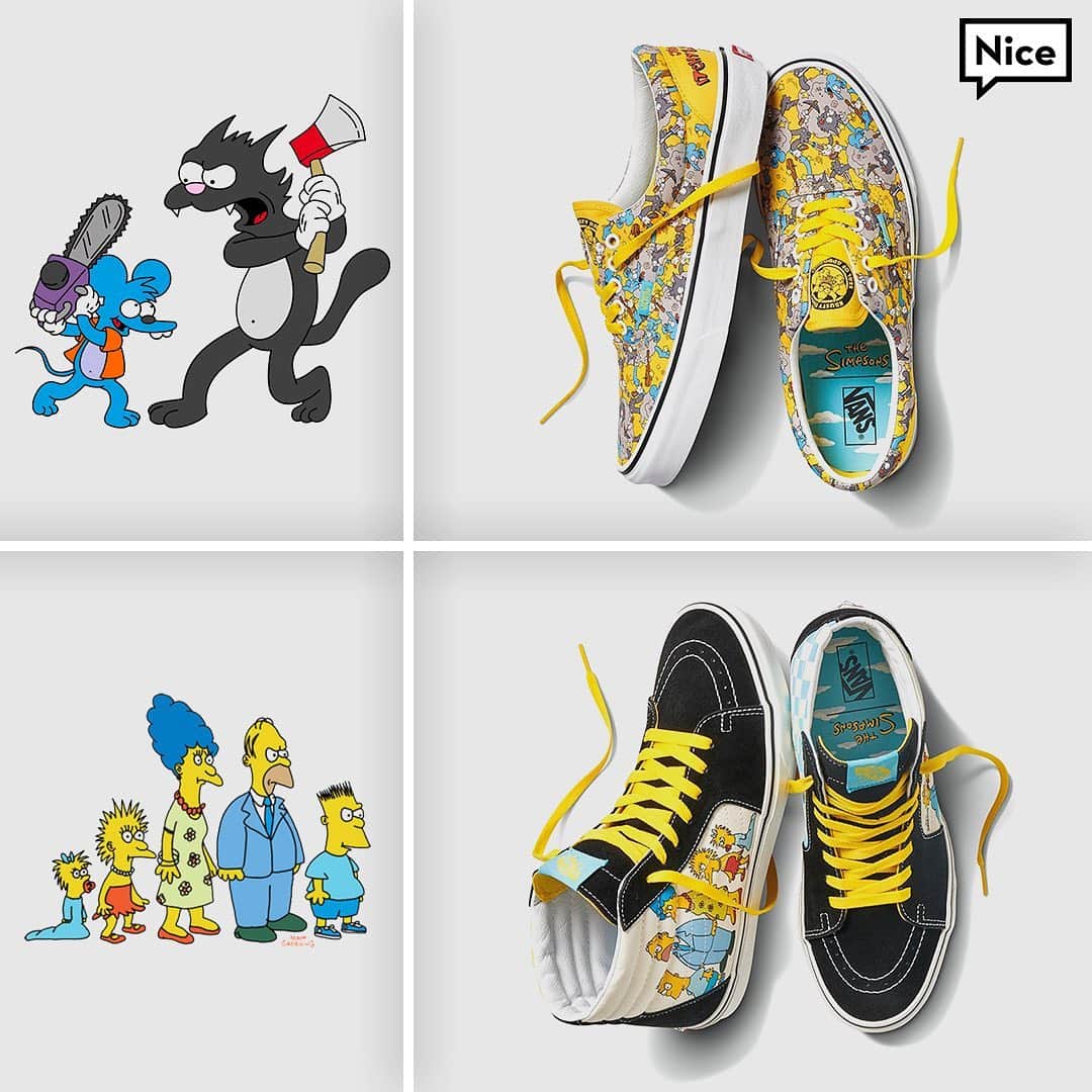 Nice Kicksさんのインスタグラム写真 - (Nice KicksInstagram)「#TheSimpsons and Vans went all out on their capsule collection! 🍩  LINK IN BIO for more details.」8月5日 1時46分 - nicekicks