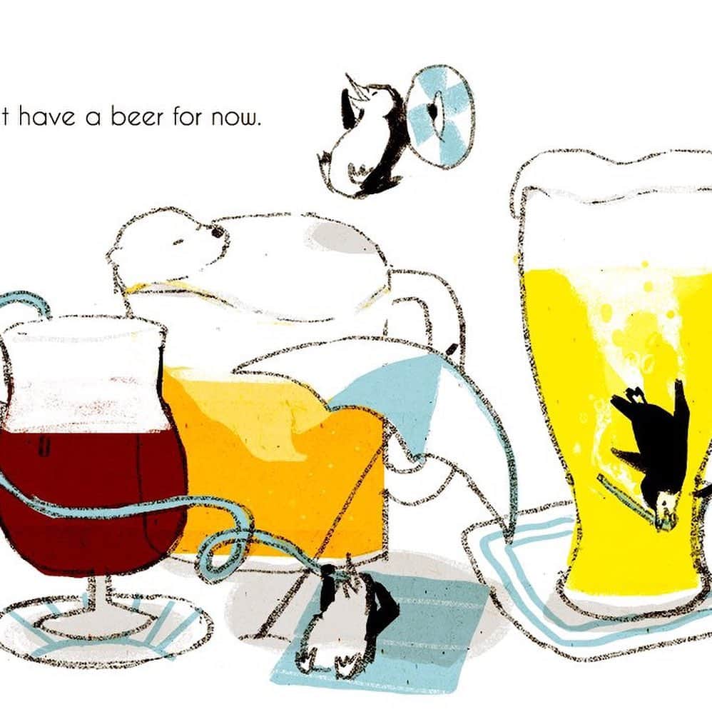 momoroさんのインスタグラム写真 - (momoroInstagram)「世界ビールの日 #illustration #beer#momoro#ももろ#イラスト」8月5日 7時31分 - momoro6666