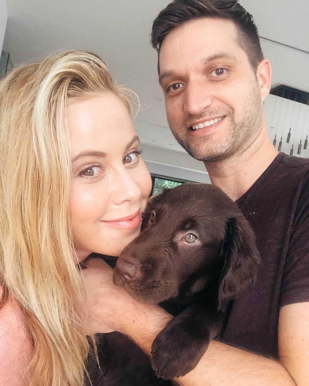 タラ・リピンスキーのインスタグラム：「We have a new addition to the family!!! A mini Dublin. We need a name for him though- we are between Sullivan (Sully), Oliver or Winston. Give us your vote or any other suggestions! 🐶」