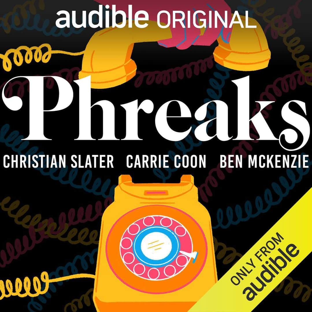 キャリー・クーンさんのインスタグラム写真 - (キャリー・クーンInstagram)「#Phreaks, only on @audible. Listen today! Link in bio.」8月5日 2時44分 - carriecoon