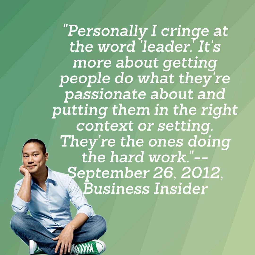Tony Hsiehさんのインスタグラム写真 - (Tony HsiehInstagram)「'The 5 Best Tony Hsieh Quotes on Company Culture'⁣ ⁣⁣ ⁣The Zappos CEO weighs in on how his company selects employees who fit in well, and why he dislikes the word 'leader.' Article by @incmagazine⁣ ⁣⁣ ⁣⁣ ⁣⁣ ⁣#TonysRabbitHoleTour⁣ ⁣Posted by Michelle」8月5日 3時15分 - downtowntony