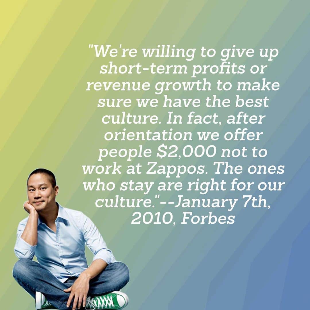 Tony Hsiehさんのインスタグラム写真 - (Tony HsiehInstagram)「'The 5 Best Tony Hsieh Quotes on Company Culture'⁣ ⁣⁣ ⁣The Zappos CEO weighs in on how his company selects employees who fit in well, and why he dislikes the word 'leader.' Article by @incmagazine⁣ ⁣⁣ ⁣⁣ ⁣⁣ ⁣#TonysRabbitHoleTour⁣ ⁣Posted by Michelle」8月5日 3時15分 - downtowntony