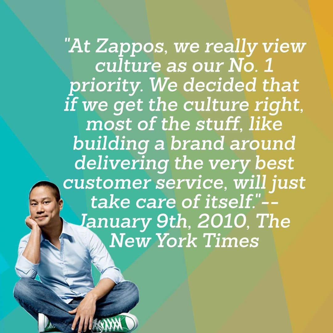 Tony Hsiehさんのインスタグラム写真 - (Tony HsiehInstagram)「'The 5 Best Tony Hsieh Quotes on Company Culture'⁣ ⁣⁣ ⁣The Zappos CEO weighs in on how his company selects employees who fit in well, and why he dislikes the word 'leader.' Article by @incmagazine⁣ ⁣⁣ ⁣⁣ ⁣⁣ ⁣#TonysRabbitHoleTour⁣ ⁣Posted by Michelle」8月5日 3時15分 - downtowntony