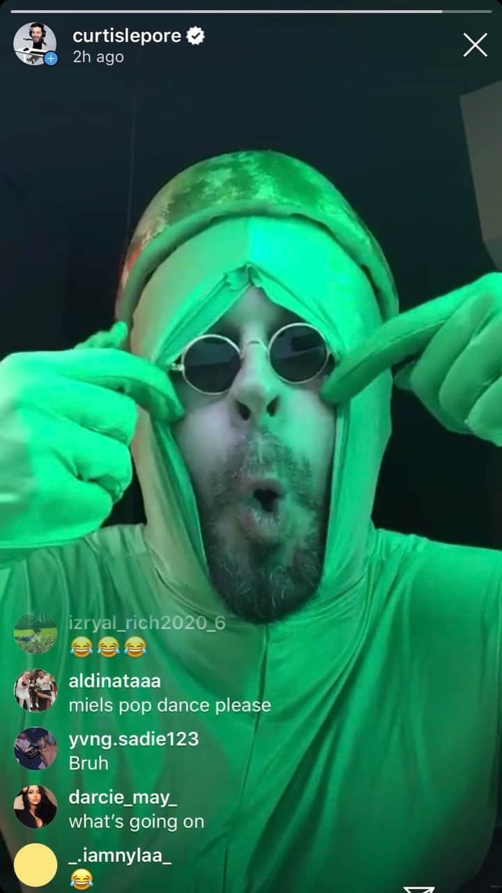 カーティス・ルポールのインスタグラム