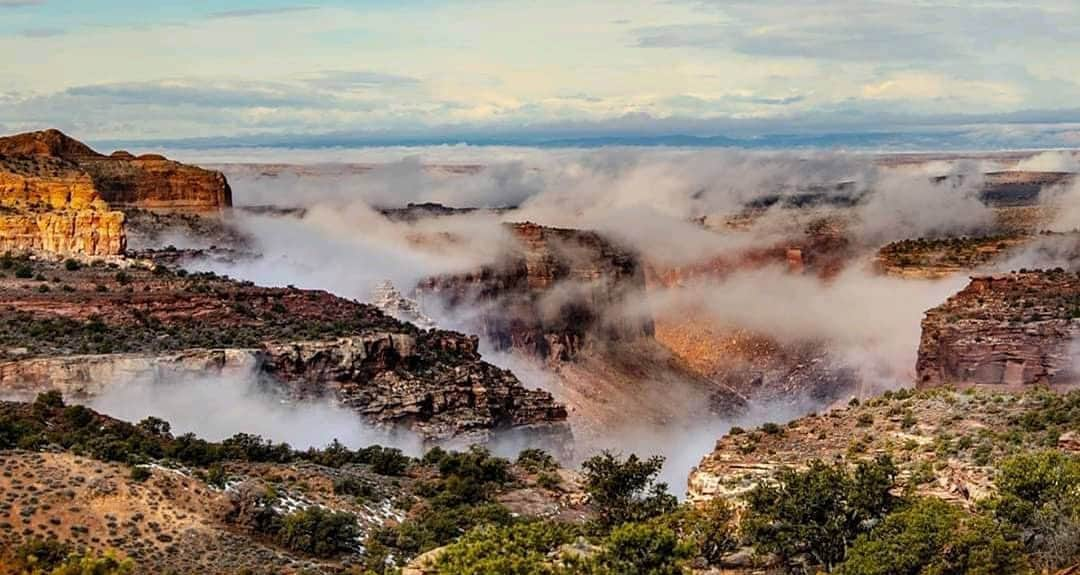 Ricoh Imagingさんのインスタグラム写真 - (Ricoh ImagingInstagram)「Posted @withregram • @frankleeruggles Clouds settle into canyon  @canyonlandsnps  #utah #moab #utahphotographer #utahisrad #utahgram #landscapephotography #leefilters @leefilters #earth_shotz #aerialphoto #petalpixel #earthpix #nationalparkgeek  @nationalparkservice #canyonlandsnationalpark @nationalparktrust @usinterior #photooftheday #wanderlust #usa #southwest #hikingadventures #americanwest #canyoncountry  #istagood  #picoftheday #instapic #photooftheday #NPGeekAmbassador  #nationalparkgeek #outdoorphotomag #pentax645z #pentax645ambassador  @ricohpentax @ricohusa  #mediumformat #79yearsproject #chasingthelight」8月5日 3時40分 - ricohpentax