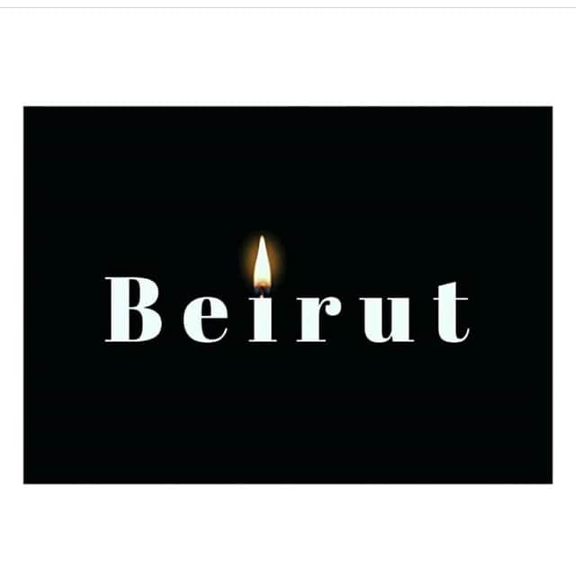 エマニュエル・ベアールのインスタグラム：「All my thoughts to my #lebanese friends ... toutes mes pensées à mes amis libanais 🙏🏻 #lebanon🇱🇧 #beyrouth」