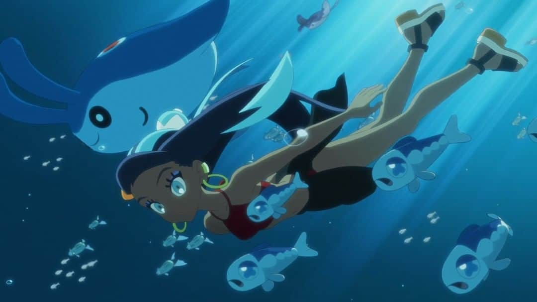 Pokémonさんのインスタグラム写真 - (PokémonInstagram)「As a popular model and Water-type Gym Leader, Nessa has quite the busy schedule! Can she prove she has the time to manage both?  Swim over to the link in our bio to catch up on #PokemonTwilightWings!」8月5日 4時08分 - pokemon