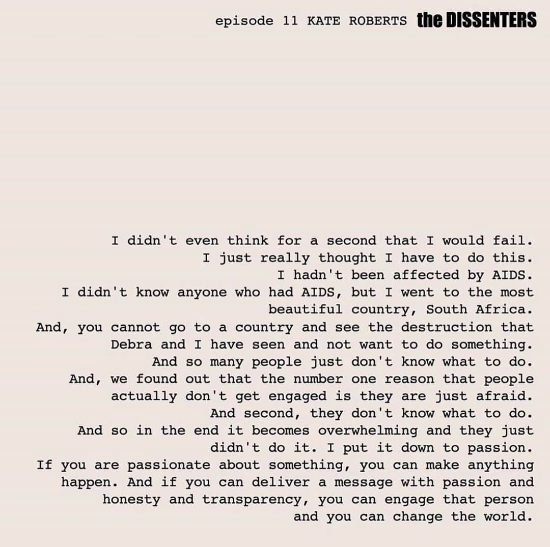 デブラ・メッシングさんのインスタグラム写真 - (デブラ・メッシングInstagram)「Kate Roberts, this weeks DISSENTER and my mentor, talking about overcoming fear.  Kate was our first taping and we didn’t have video yet, so we decided in lieu of that, to share some pictures of the trip she took me on to Zimbabwe, over a decade ago.   * a 32 yr old man volunteering to get circumcised as a prevention to transmitting AIDS. We tell the story about how I sang “You are my Sunshine” while the procedure happened.  *meetings with local @psiimpact workers and government Health officials.  * visiting a village of sex workers and their children. We brought water purification crystals and helped look for protein (ants. I ate them. They were a gift.)  *Going to the HIV testing clinic to be tested and go through the whole process. There was a TV in the waiting room. By chance, it was airing an episode of Will & Grace!」8月5日 4時54分 - therealdebramessing