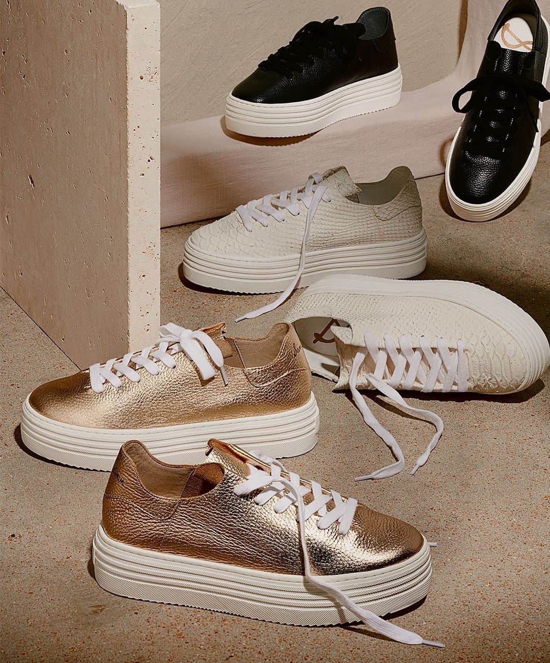 サムエデルマンのインスタグラム：「THE PIPPY Platform sneaker. Now available at Samedelman.com  #SamEdelman #FORCESOFNATURE #PreFall2020」