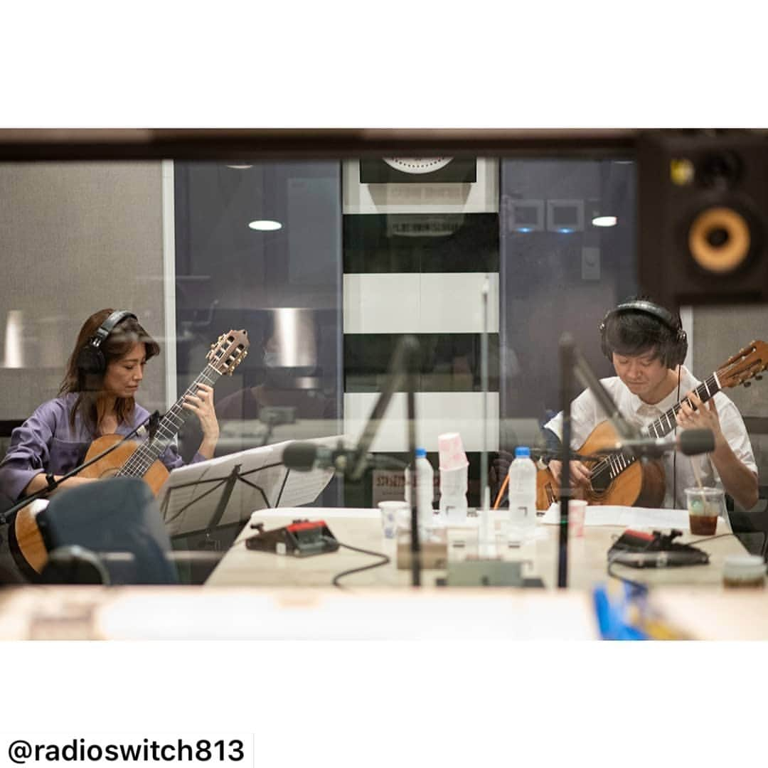 新井敏記さんのインスタグラム写真 - (新井敏記Instagram)「RADIO　SWITCH ﻿８月８日(土)24時からの放送はギタリスト、村治佳織 が登場。﻿ロングインタビューと生演奏をお送りします。﻿演奏には一部、村治奏一 も参加する。﻿約25年前、パリでの出会いから彼女の旅の軌跡をひもといていきます。 #radioswitch813﻿ #jwave﻿ #switch_magazine﻿ #coyote_magazine﻿ #monkey_magazine」8月5日 5時45分 - arai_toshinori