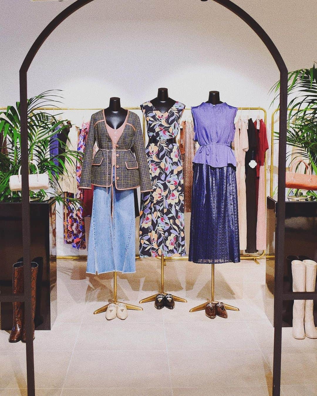 Lily Brownさんのインスタグラム写真 - (Lily BrownInstagram)「- early autumn collection - ﻿ ﻿ #lilybrown #リリーブラウン﻿ #summer #summercollection ﻿ #vintage #vintagefuture #今週より順に店頭入荷予定」8月5日 16時43分 - lily_brown_official
