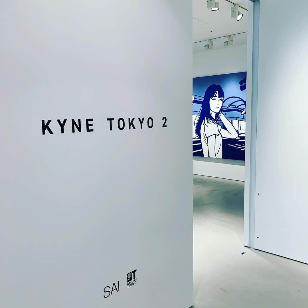 松田岳二さんのインスタグラム写真 - (松田岳二Instagram)「KYNE TOKYO 2 大きなサイズの女の子達、圧巻でした。個展開催おめでとう！」8月5日 16時22分 - cbsmgrfc