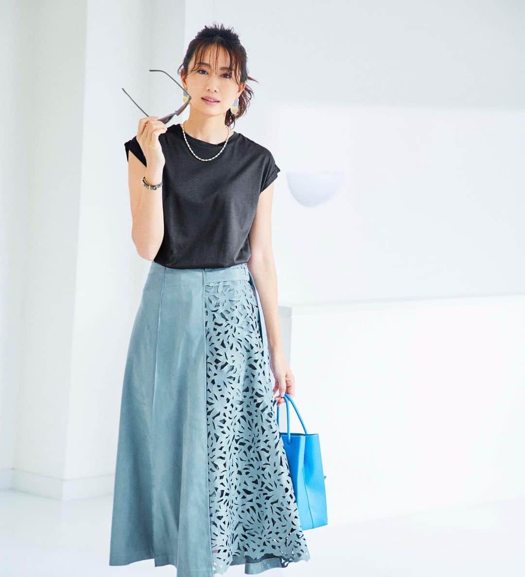 新品Mystrada (マイストラーダ) エアリーカットワークスカート 