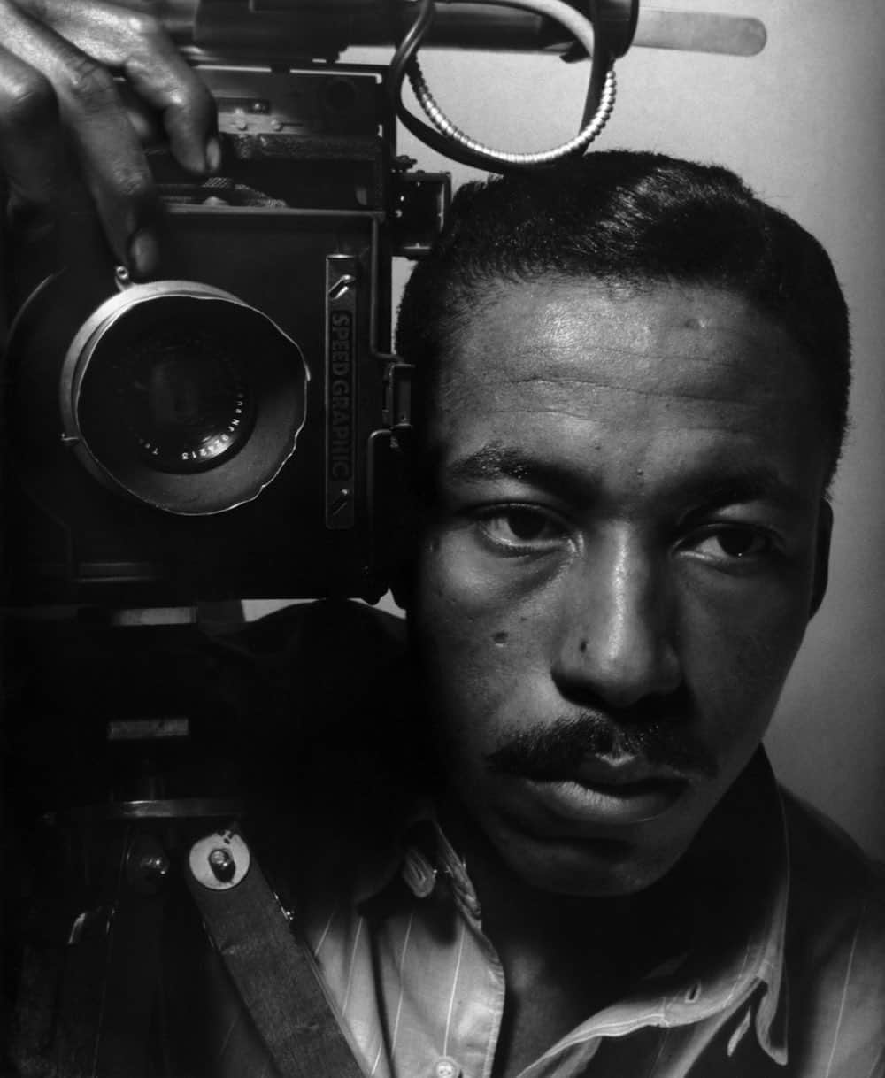 パブリックスクールのインスタグラム：「Photographer. Composer. Author. Filmmaker. Humanitarian. LEADER.   Untitled, 1941 Photo courtesy of @gordonparksfoundation」
