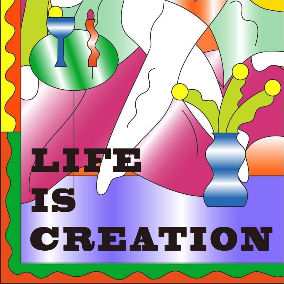 ルミネ公式のインスタグラム：「「LIFE IS CREATION」  変わったカタチの器を買って、 珍しい品種のお花を生けたり。 お店みたいに思いっきりアイスを盛ったり。  すべては私の気持ちひとつ。 さあ、もっと自由に、大胆に、思うままに。 日々に、もっとクリエーションを。  LIFE IS CREATION  ＿＿＿＿＿＿＿＿＿＿＿＿  Artist CHOU YI @chouyi   実験的なアートコミック/イラストレーションを表現の軸として活動する台湾人アーティスト。台湾だけにとどまらず日本、アメリカ、フランスでの展示やアートブック出版等、国内外問わず活動の場を広げ、現在はBEAMS TAIWANやNIKE等多くのコラボレーションワークを手がけている。  クリエイティブディレクション：POOL inc.」