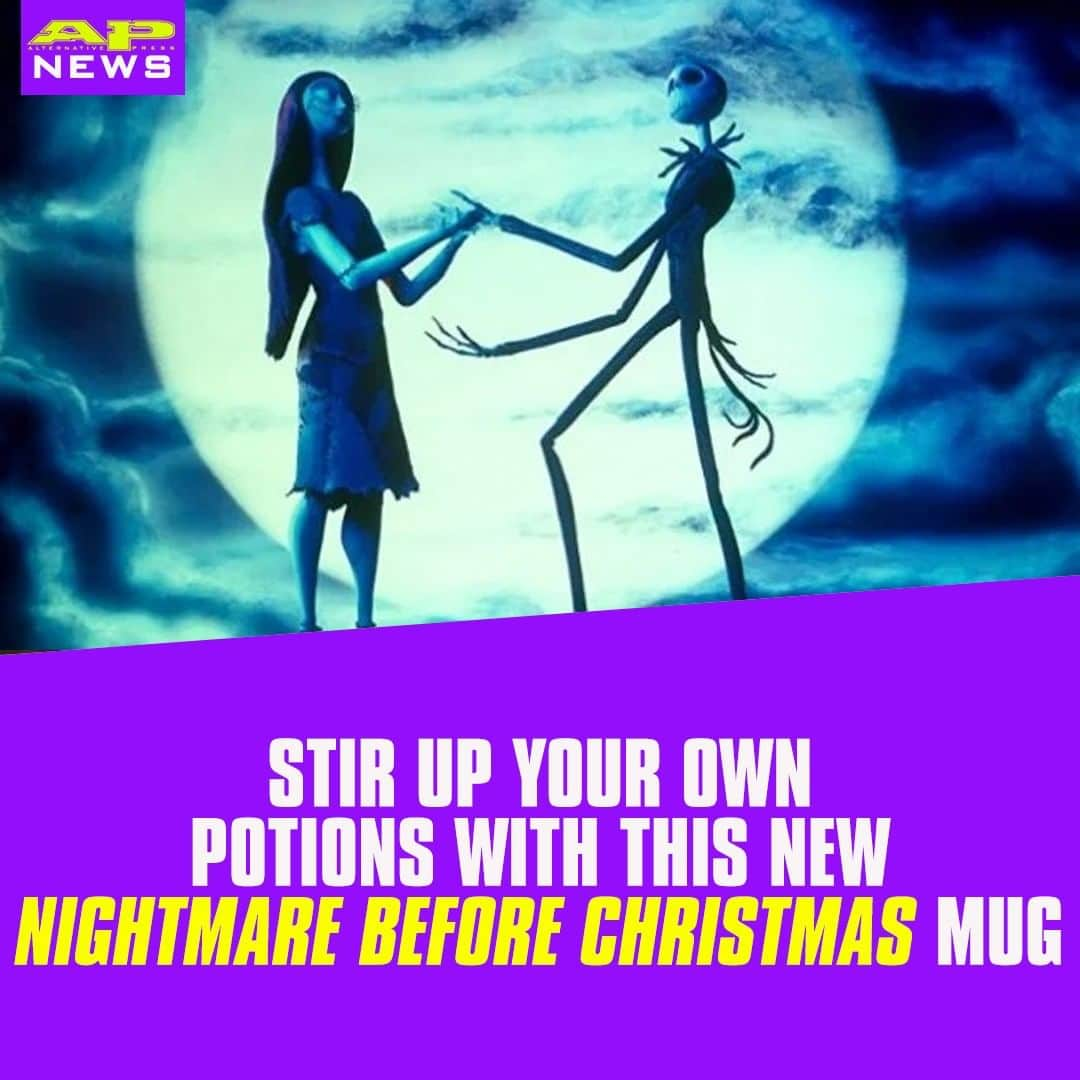 Alternative Pressさんのインスタグラム写真 - (Alternative PressInstagram)「You can now stir up your own potions with this new ‘Nightmare Before Christmas’ mug from @shopdisney⁠ LINK IN BIO⁠ .⁠ .⁠ .⁠ #thenightmarebeforechristmas #nightmarebeforechristmas #timburton #timburtonthenightmarebeforechristmas #timburtonnightmarebeforechristmas #nbc  #nightmarebeforechristmassmug #thenightmarebeforechristmassmug #disney #disneyparks #shopdisney #alternativepress #altpress」8月5日 10時01分 - altpress