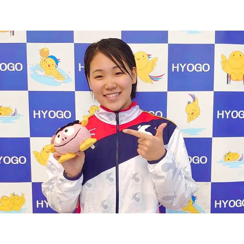のインスタグラム：「兵庫県選手権 コロナ感染対策も徹底しており、兵庫県水泳連盟をはじめとする沢山の方々のおかげで試合を開催することができました。 帰ってこれる場所がある事、温かい言葉をたくさんかけてくれる方々、感謝の気持ちでいっぱいです😊 #兵庫県選手権 #東洋大学 #tust」
