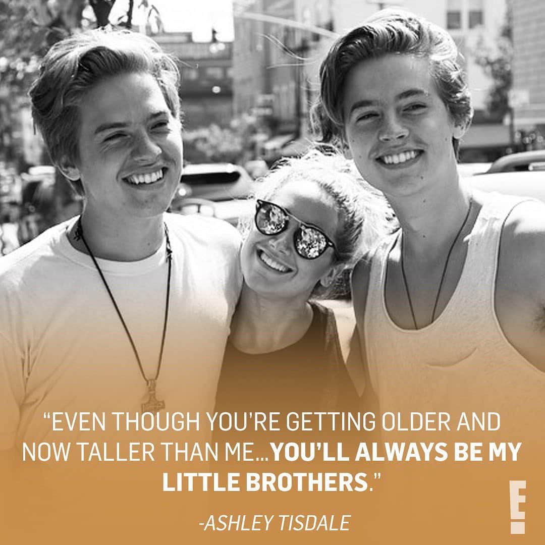 E! Onlineさんのインスタグラム写真 - (E! OnlineInstagram)「Happy birthday to our favorite Tipton twins from their one and only sweet thang. 💕 (📷: @ashleytisdale/Shutterstock)」8月5日 11時01分 - enews