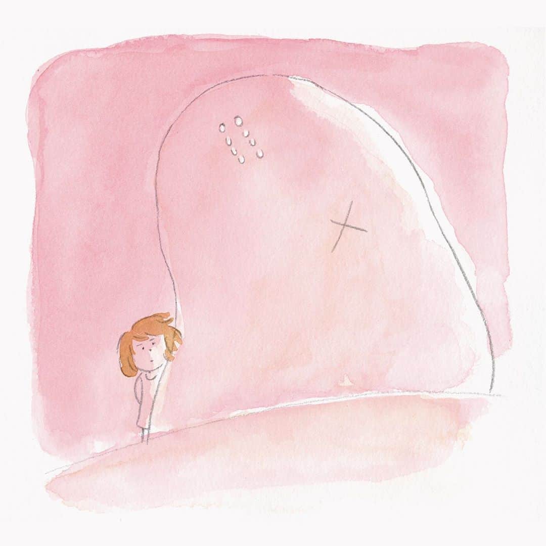 朝倉世界一のインスタグラム：「辻村深月さんの毎日小学生新聞連載中のコラムの挿絵」