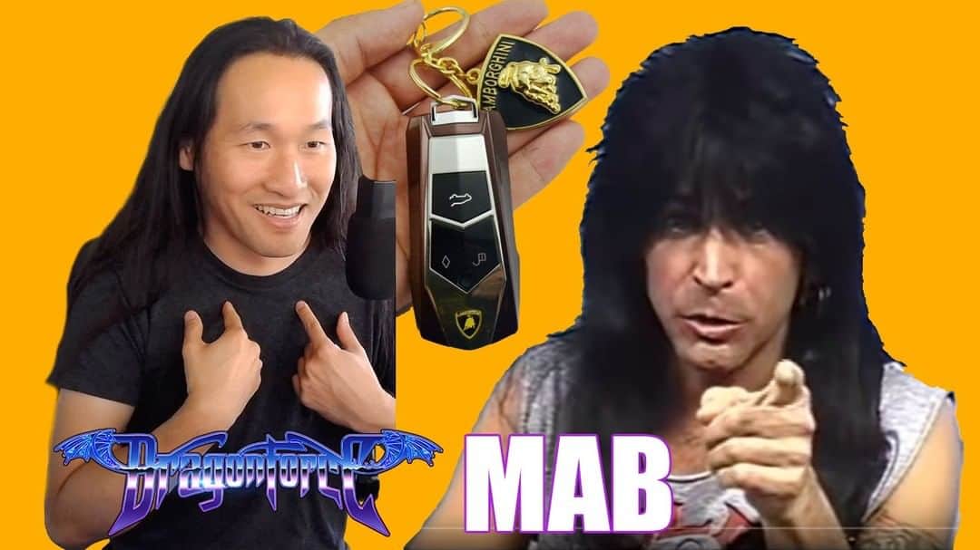 DragonForceさんのインスタグラム写真 - (DragonForceInstagram)「Video: @hermanli reaction to @michaelangelobatioofficial 's legendary shred guitar. Link on bio + stories! MAB will be on Herman's @Twitch channel for a special jam and shred collab! 😱  Come get the keys to the @Lamborghini ! 😂 Wed 5th Aug 2020 https://twitch.tv/hermanli 1pm PT / 4pm ET / 9pm UK  #dragonforce #hermanli #michaelangelobatio #shredcollab #shredguitar」8月5日 12時04分 - dragonforcehq