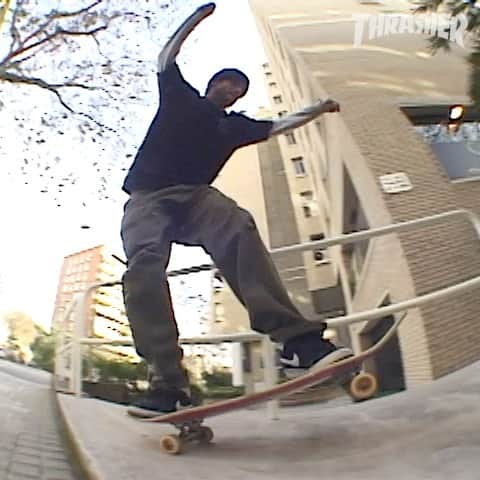スラッシャーのインスタグラム：「👉🏾 @gronze blazes Barcelona 🔥 ROUGH CUT now playing on all Thrasher channels 📡」