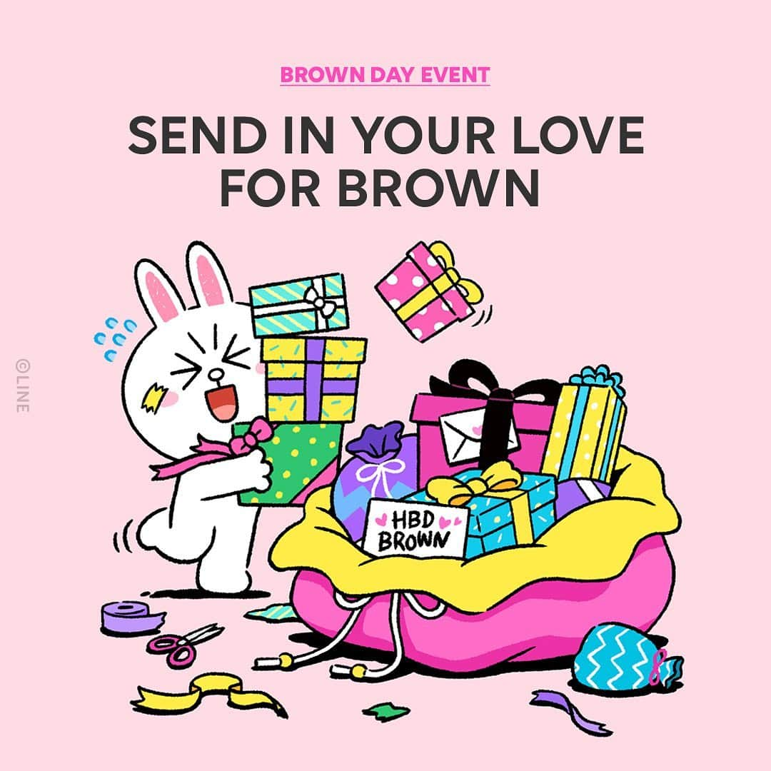 LINE FRIENDSさんのインスタグラム写真 - (LINE FRIENDSInstagram)「Even though we're apart, we're still together in heart! 💖 ⠀ Share with us your love for BROWN, and CONY will deliver! ⠀ <How to participate> 1. Share your special birthday present idea for BROWN via Instagram DM! The selected gifts will be delivered to BROWN, and will be revealed on our feed on August 8th! ⠀ 2. Share your precious memories with BROWN on your Instagram feed with hashtag #BROWNDAY2020 while also tagging @linefriends. Your posting will be delivered and shared with BROWN via Instagram Story! ⠀ <Event calendar> August 5th, Wednesday ~ August 6th, Thursday 12PM (KST) ⠀ <Note> - Your DM or posting may be appropriated as official social content. Please make sure you agree to those terms and conditions when you participate. - Private Instagram accounts cannot participate, as your postings will not be visible. ⠀ #BROWNDAY2020 #BROWN #HBD #HappyBirthday #Birthday #Birthdaypresent #August8 #LINEFRIENDS」8月5日 15時02分 - linefriends