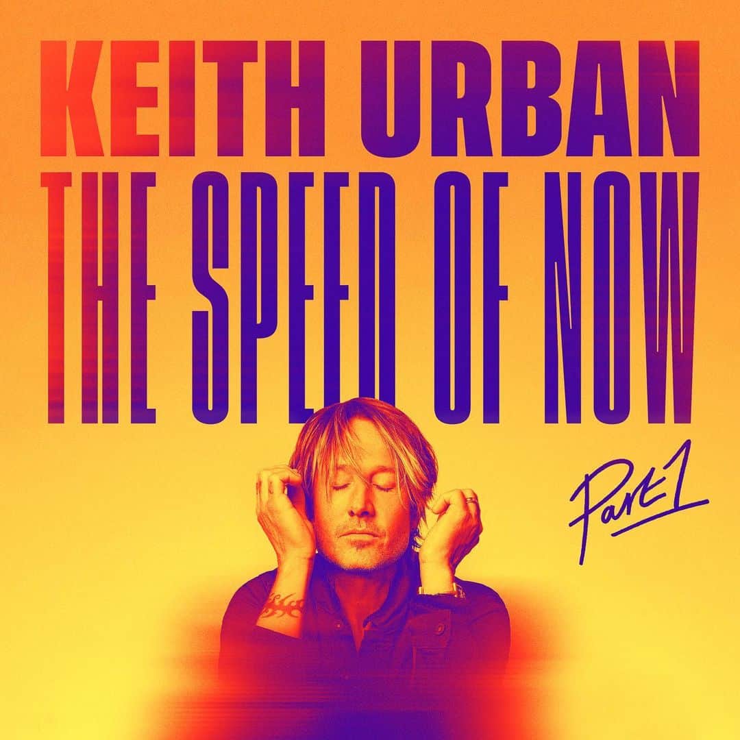 キース・アーバンのインスタグラム：「This is THE SPEED OF NOW.」