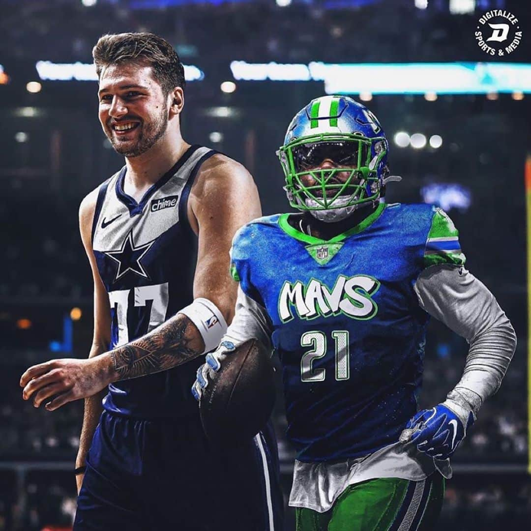 スポーツセンターさんのインスタグラム写真 - (スポーツセンターInstagram)「Some of the best NFL x NBA jersey swaps we’ve posted. 🙌⠀ ⠀ (via @digitalize, @kk.grfx, @jrdn_designs, @enriqueproduction, @jdnswaps, @designsbyrl, @ndpgraphics, @lc.artwork, @derekhgraphics)」8月6日 0時31分 - sportscenter