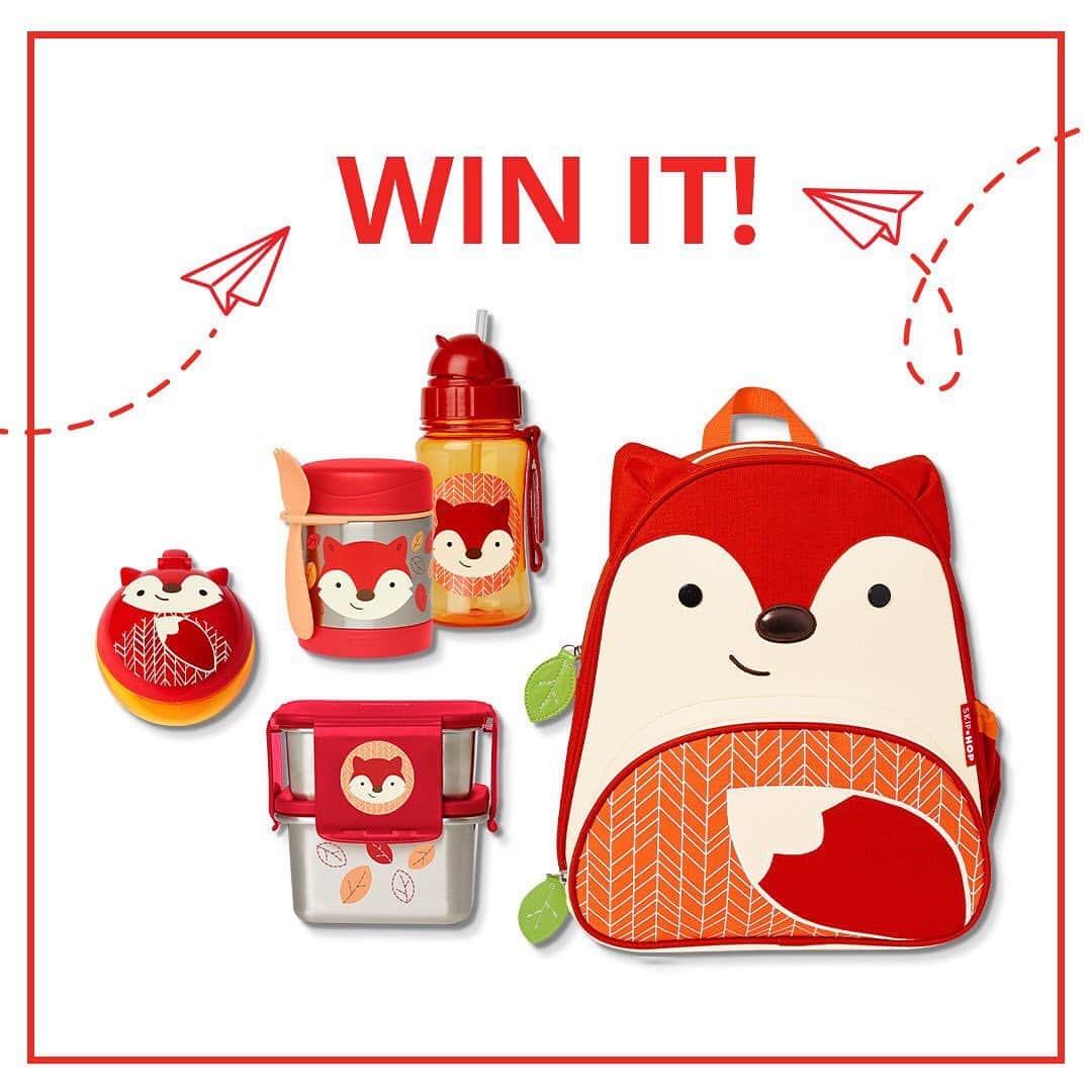 Skip Hopさんのインスタグラム写真 - (Skip HopInstagram)「✨Win It Wednesdays are BACK and better than ever! Follow along all month of August for your chance to win big!   We know this school year may look different, but we want to help celebrate your little ones #returningtolearning! 💕  5 lucky winners will be winning a complete Ferguson Fox set! 🦊  To enter: 1) Follow @skiphop and like this post 2) Tag a friend whose little one is also #returningtolearning!   Open to US residents over 18 years of age. Winners will be selected on 8/10 and announced that week.  Full terms and conditions: https://bit.ly/2ZxxQzu  #BacktoSchool #Giveaway #WinItWednesday #SkipHop」8月6日 0時41分 - skiphop