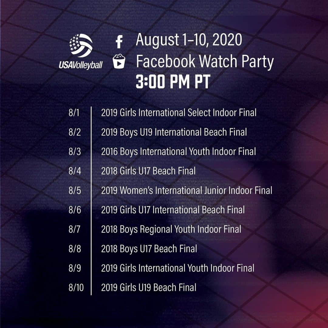 USA Volleyballさんのインスタグラム写真 - (USA VolleyballInstagram)「Get ready for high energy and emotion in this one! Girls Select A1 Red vs Chile in the 2019 Women's International Junior Final, this is what USA Volleyball High Performance Championships is all about!  Head over to the USA Volleyball Facebook now (link in bio) and set your ⏰ to watch it Live at 3pm PT! #USAVwatchparty」8月6日 1時00分 - usavolleyball