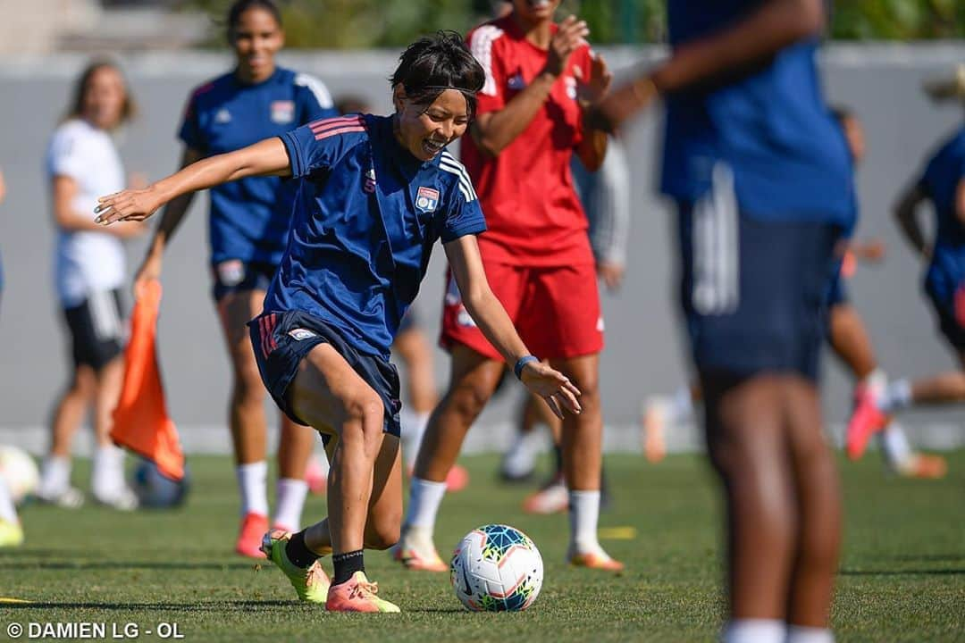 熊谷紗希さんのインスタグラム写真 - (熊谷紗希Instagram)「😆⚽️❤️ J-4 avant la finale de la coupe de France 🏆💪🏻 📸 @damienlgphoto」8月6日 1時16分 - kumagai1017