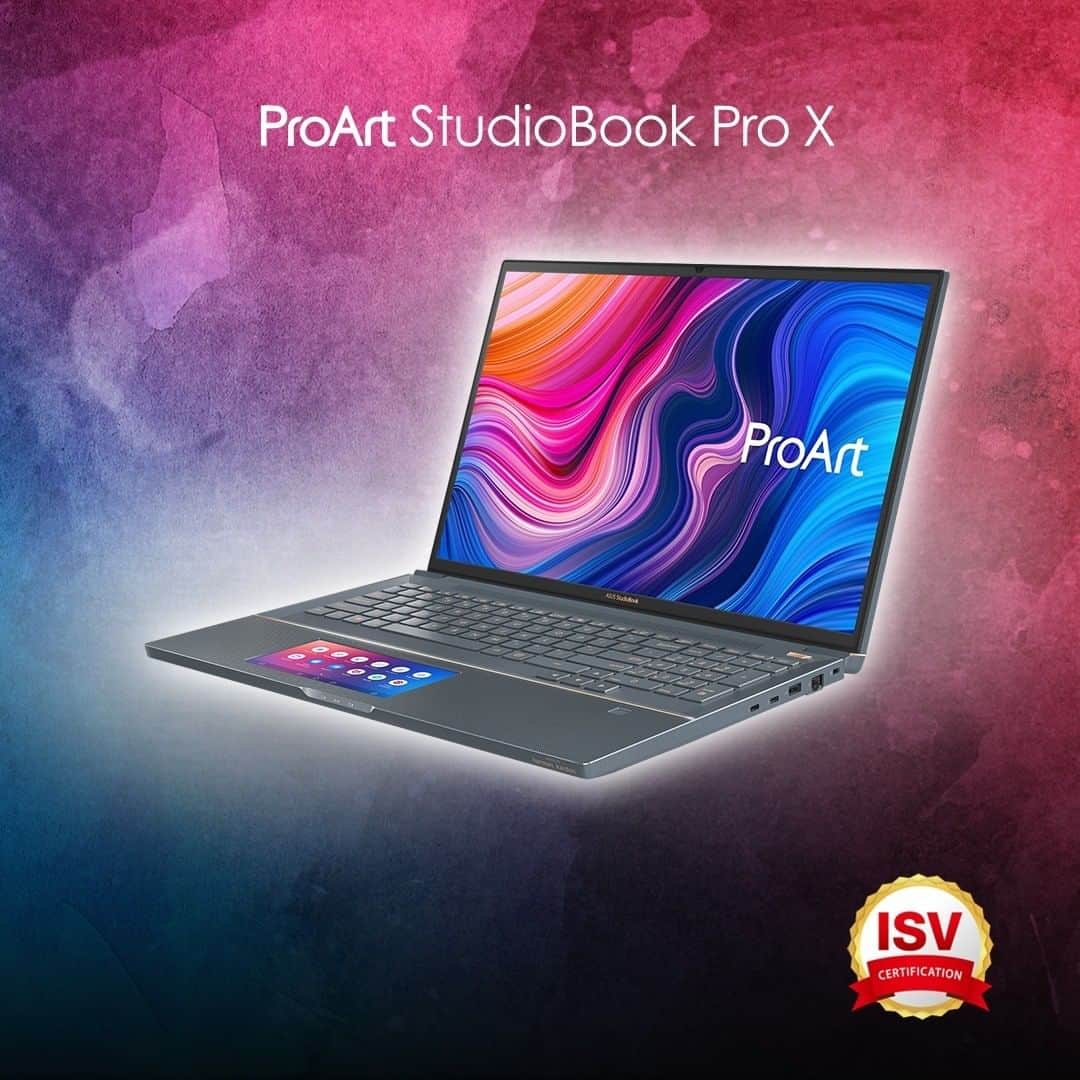 ASUSさんのインスタグラム写真 - (ASUSInstagram)「#ProArt #StudioBook series are powerful, light and stylish laptops certified by independent software vendors (ISVs) to ensure that you enjoy the very best experience with professional design software.」8月5日 19時45分 - asus