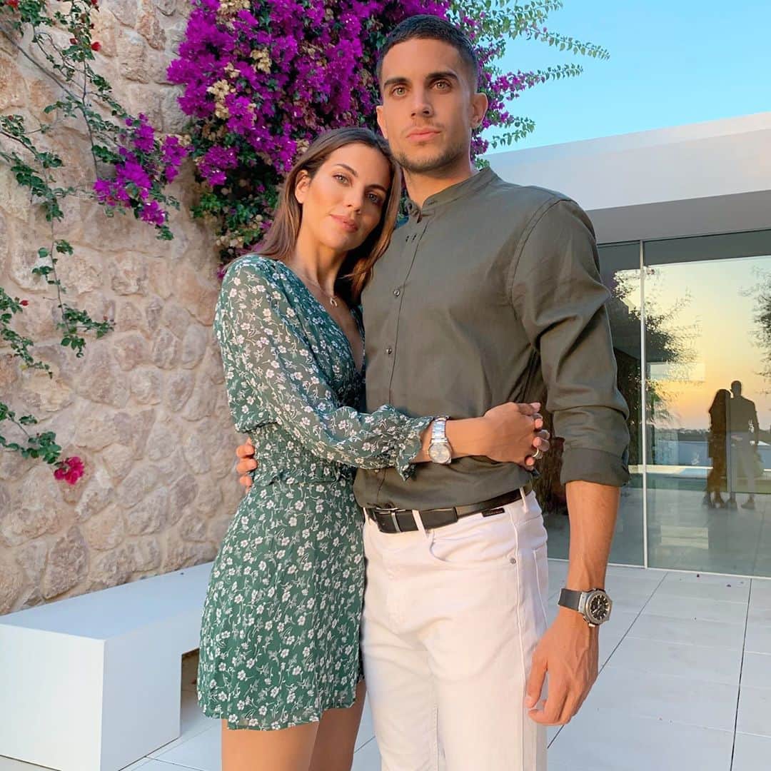 マルク・バルトラのインスタグラム：「Del uno al diez, yo te doy cien. 🌅💚」