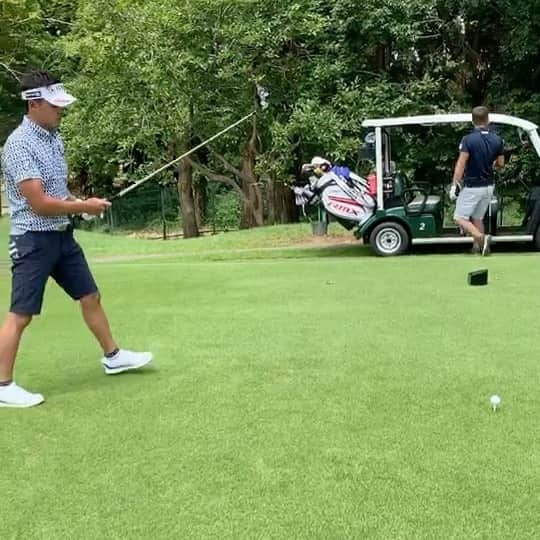 今平周吾のインスタグラム：「久々にスイング動画でも🏌️‍♂️ 早く試合がしたいですね⛳️」