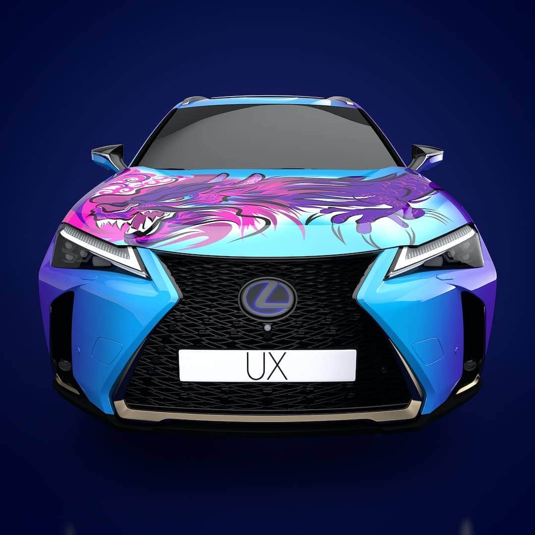 Lexus UKさんのインスタグラム写真 - (Lexus UKInstagram)「This striking #TattooCar features a dragon that wraps itself around the car.   “I thought a dragon would look great on a Japanese car, showing strength and power,” said designer Alison.  #Design #CarDesign #Lexus #Carsofinstagram #Tattoo #Tattoos #Craftsmanship #LexusTattooCar #LexusUX #Dragon #DragonTattoo」8月5日 21時02分 - lexusuk