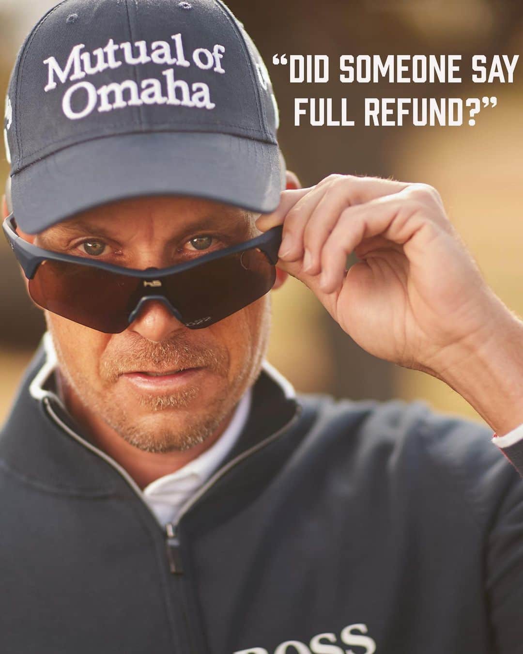 ヘンリク・ステンソンのインスタグラム：「Don’t forget to get your eyewear ahead of @pgachampionship ... remember if I win, you’ll be getting a full refund on your purchases!! Safe investment right?   @henrikstensoneyewear  henrikstensoneyewearus.com   @pgatour  #golf #pgatour #eyewear」
