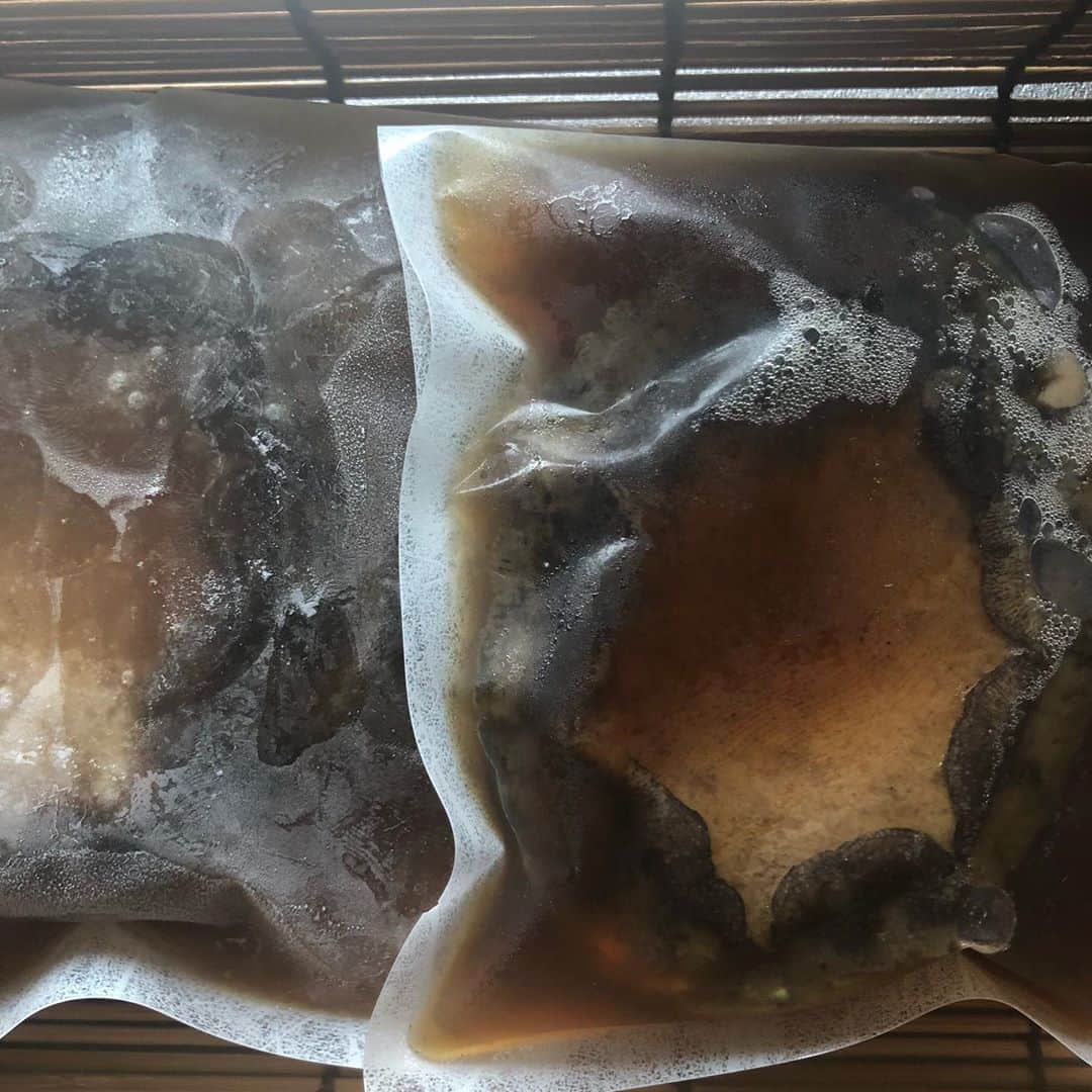 ヨネスケさんのインスタグラム写真 - (ヨネスケInstagram)「アワビの煮貝。 冷凍ですが、やはり解凍しても旨い！さすが貝の王様。 #アワビ#煮貝#冷凍食品」8月5日 23時08分 - yonesuke5656